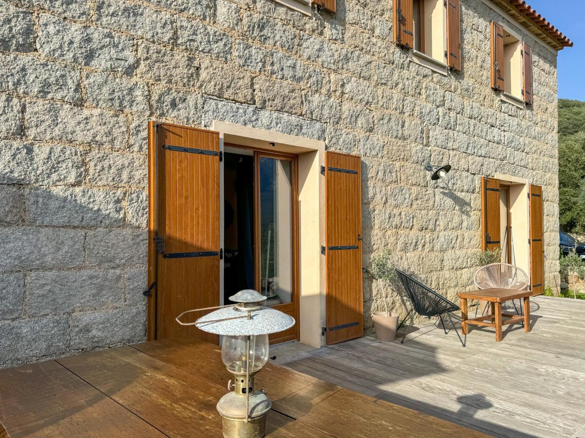 Maison De Campagne, Deux Chambres, Vue Sur Les Montagnes Сартен Екстер'єр фото